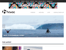 Tablet Screenshot of havoc.tv
